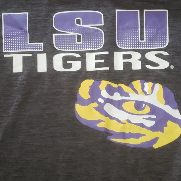 Colosseum LSU long sleeve boys size 16 - Picture 2 of 5
